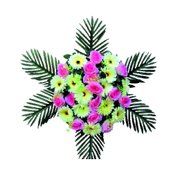 Artificial Flower Bouquet - 2 FT - Made of Plastic