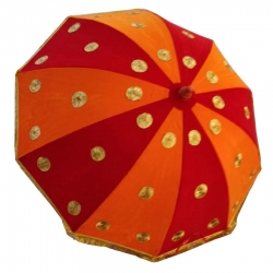 Fancy Umbrella - 4 FT - Made of Cotton