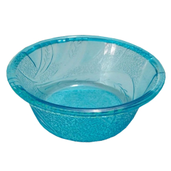 3.5 Inch Itching Round Bowl - Wati - Katori - Curry Bowls Made Of Food Grade Virgin Plastic - Sky Blue Color