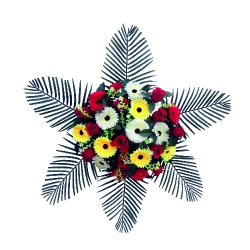 Artificial Flower Bouquet - 1.5 FT - Made of Plastic