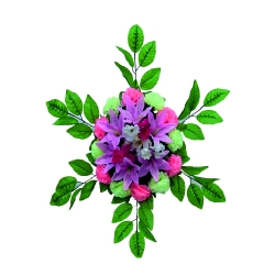 Artificial Flower Bouquet - 2 FT - Made of Plastic