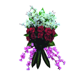 Artificial Flower Bouquet - 2 FT - Made of Plastic
