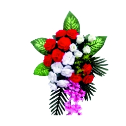 Artificial Flower Bouquet - 2 FT - Made of Plastic