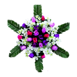 Artificial Flower Bouquet - 2 FT - Made of Plastic