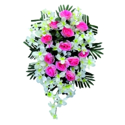 Artificial Flower Bouquet - 1.5 FT - Made of Plastic