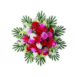 Artificial Flower Bouquet - 2 FT - Made of Plastic