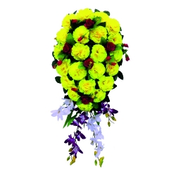 Artificial Flower Bouquet - 2 FT - Made of Plastic