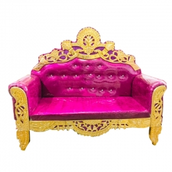 Sofa & Couches - Made of Wood with Metal Finish