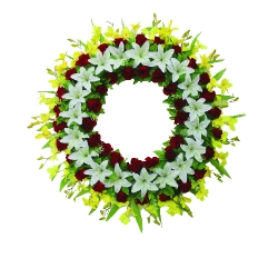 Artificial Flower Bouquet -1.5 FT X 2 FT - Made of Plastic