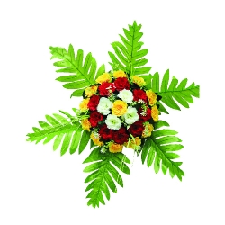 Artificial Flower Bouquet - 2 FT - Made of Plastic