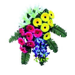 Artificial Flower Bouquet - 2 FT - Made of Plastic