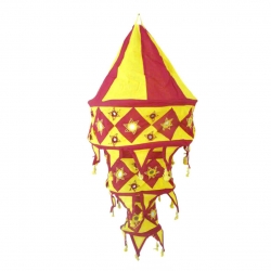 Rajasthani Fabric Akash Diya - 2 FT - Made of Cloth