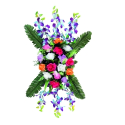 Artificial Flower Bouquet - 2 FT - Made of Plastic