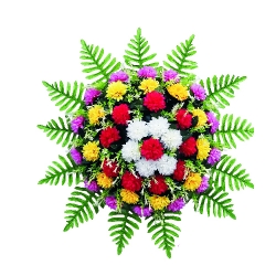Artificial Flower Bouquet - 2 FT - Made of Plastic