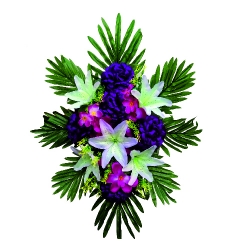 Artificial Flower Bouquet -1.5 FT X 2 FT - Made of Plastic