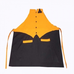 Jacket Kitchen Apron with Front Pocket - Made of Cotton