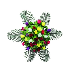 Artificial Flower Bouquet - 2 FT - Made of Plastic