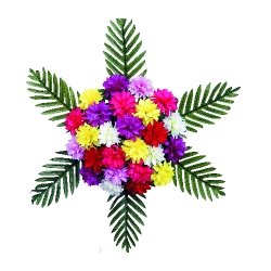 Artificial Flower Bouquet -1.5 FT - Made of Plastic