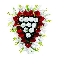 1.5 FT  X 2 FT - Artifical Plastic Flower Bouquet - Flower Decoration - Multi Color