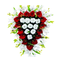 Artificial Flower Bouquet -1.5 FT X 2 FT - Made of Plastic