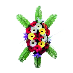 Artificial Flower Bouquet - 2 FT - Made of Plastic