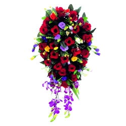 Artificial Flower Bouquet - 2 FT - Made of Plastic