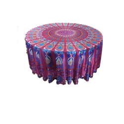 3D Round Table Cover - 4 FT X 4 FT Taiwan &  Brite Lycr..