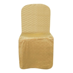 Chair Cover Without Handle - Made Of Emboss Velvet Cloth