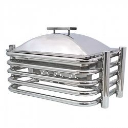 10 LTR - Chafing Dish - Hot Pot Dish - Garam Set - Buffet Set - Made Of Stainless Steel