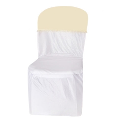 Chair Cover Without Handle - Made Of Bright Lycra Cloth