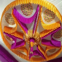 Designer Mandap Ceiling - Made Of Taiwan & Bright Lycra Cloth