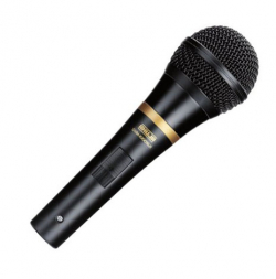 AHUJA Perfomance Series Microphone - SHM -1000XLR - Golden & Black Color
