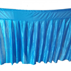 Table Frill - 30 FT- Made Of 24 Gauge Brite Lycra