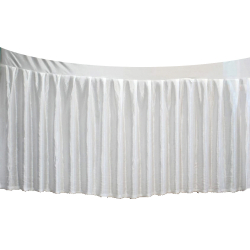 Table Cover Frill - 15 Ft - Counter Jhalar - Made Of Brite Lycra
