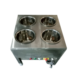 Bain Mery Electric With Stand - 4 Bowl  - Made Of Stainless Steel