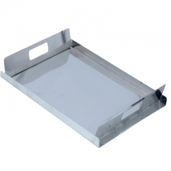 Munching Serving Tray - 12 Inch X 12 Inch X 2 Inch - Made Of Stainless Steel