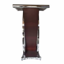 Podium - 4 FT - Made Of Stainless Steel & Wood