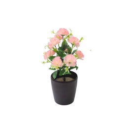 1.2 FT - Artificial Flower Bunches - Fake Flowers Artificial Plant without Pot  - Peach Color