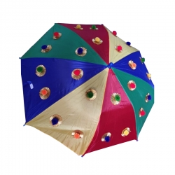 Rajasthani Umbrella - 24 Inch & 27 inch - Made of Iron & Cotton