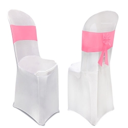 Chair Cover Without Handle - Made Of Bright Lycra Cloth