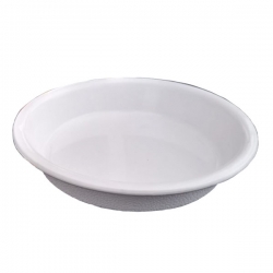Round Chat Plate - 4 Inch -Made Of Regular Plastic