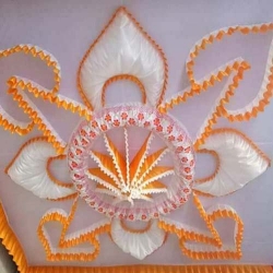 Designer Mandap Ceiling - 15 FT X 15 FT - Made of 24 Gauge Embroidery Brite Lycra