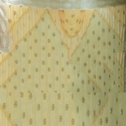 10 FT X 15 FT - Designer Curtain - Parda - Stage Parda  - Wedding Curtain - Mandap Parda - Back Ground Curtain - Side Curtain -  Made of 24 Gauge Brite Lycra - Yellow Color