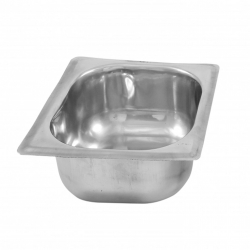 GN Pan 1/6 - Deep 2.5 Inch - Gastronorm Pan - Made of Stainless Steel
