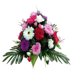 Big Artificial Flower Bouquet with Powerful Magnet -1 FT - Made of Plastic