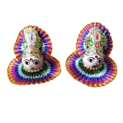 Decorative Doll (Pair of 2) - 6 CM x 6 CM x 5 CM - Made of Suppari