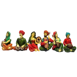 Musical Statue Idols - Center Table Item - Multi Color