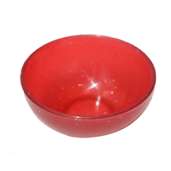 3 Inch - Straight Katori - Bowl - Wati - Curry Bowls - Dessert Bowls - Made Of Food Grade Regular Plastic - Red Color