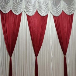 10 FT X 15 FT - Parda - Curtain - Stage Parda - Wedding Curtain - Mandap Parda Made Of 24 Gauge Brite Lycra