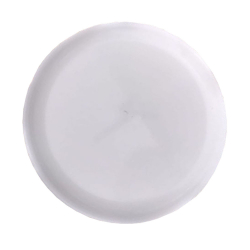 11 Inch - Round Dinner Plate - Dinner Plates With Plain Design - Made Of Food Grade Virgin Plastic - White Color